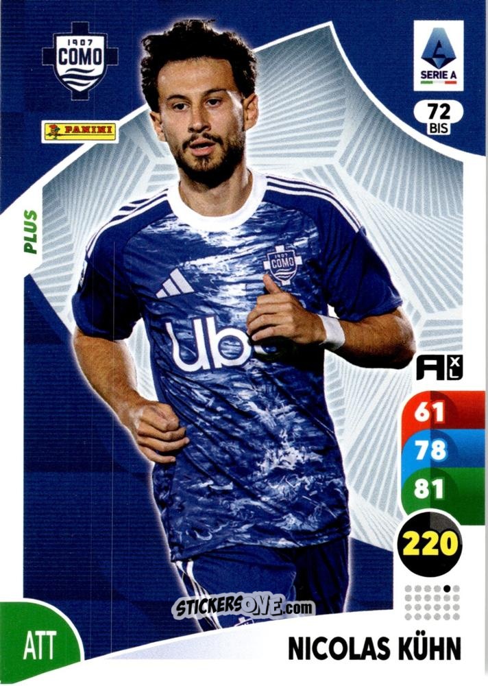 Cromo Kuhn - Calciatori 2025-2026. Adrenalyn Xl n. 72bis - Panini