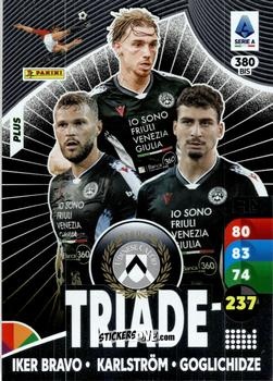 Cromo Iker Bravo / Karlstrom / Goglichidze - Calciatori 2025-2026. Adrenalyn Xl n. 380bis - Panini