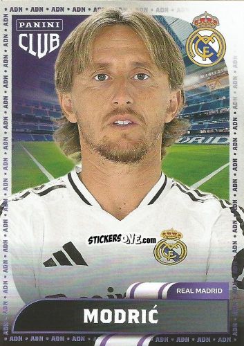 Figurina Modrić - Club Real Madrid 2024-2025 n. 24 - Panini