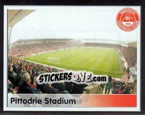 Sticker Pittodrie Stadium - Scottish Premier League 2003-2004 - Panini