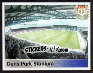Sticker Dens Park Stadium - Scottish Premier League 2003-2004 - Panini