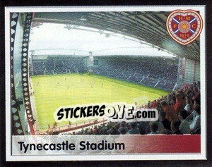 Cromo Tynecastle Stadium - Scottish Premier League 2003-2004 - Panini