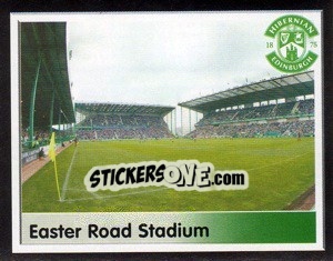 Sticker Easter Road Stadium - Scottish Premier League 2003-2004 n. 9 - Panini