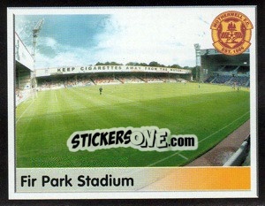 Cromo Fir Park Stadium - Scottish Premier League 2003-2004 - Panini