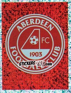 Sticker Aberdeen Club Badge - Scottish Premier League 2003-2004 - Panini