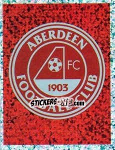 Sticker Aberdeen Club Badge - Scottish Premier League 2003-2004 n. 15 - Panini