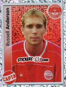 Sticker Russell Anderson - Scottish Premier League 2003-2004 n. 26 - Panini