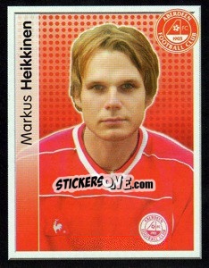 Sticker Markus Heikkinen - Scottish Premier League 2003-2004 - Panini