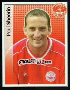 Sticker Paul Sheerin - Scottish Premier League 2003-2004 n. 34 - Panini