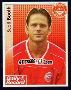 Sticker Scott Booth - Scottish Premier League 2003-2004 n. 40 - Panini