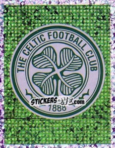 Figurina Celtic Club Badge - Scottish Premier League 2003-2004 - Panini