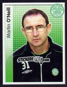 Sticker Martin O'Neill - Scottish Premier League 2003-2004 - Panini