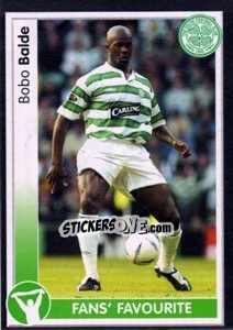 Figurina Bobo Balde - Scottish Premier League 2003-2004 - Panini
