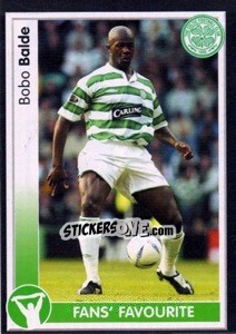 Sticker Bobo Balde - Scottish Premier League 2003-2004 n. 52 - Panini