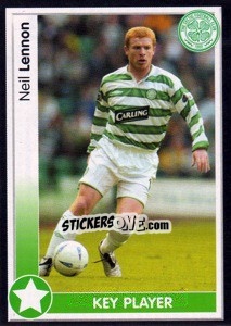 Figurina Neil Lennon - Scottish Premier League 2003-2004 - Panini