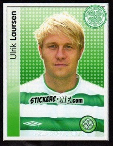 Cromo Ulrik Laursen - Scottish Premier League 2003-2004 - Panini