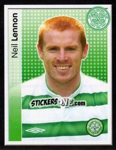 Figurina Neil Lennon - Scottish Premier League 2003-2004 - Panini