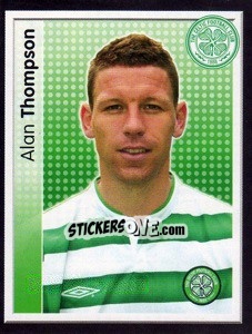 Sticker Alan Thompson - Scottish Premier League 2003-2004 n. 66 - Panini