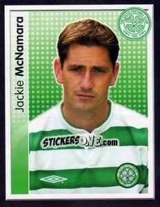 Sticker Jackie McNamara - Scottish Premier League 2003-2004 n. 68 - Panini