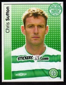 Cromo Chris Sutton - Scottish Premier League 2003-2004 - Panini