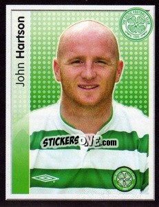 Sticker John Hartson - Scottish Premier League 2003-2004 n. 71 - Panini