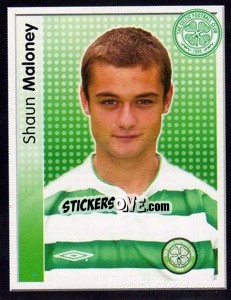 Sticker Shaun Maloney - Scottish Premier League 2003-2004 n. 72 - Panini