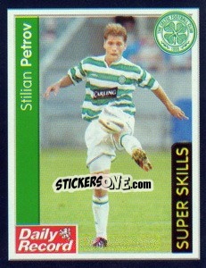 Figurina Stiliyan Petrov - Scottish Premier League 2003-2004 - Panini