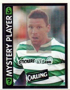 Sticker Mystery Player - Scottish Premier League 2003-2004 n. 75 - Panini