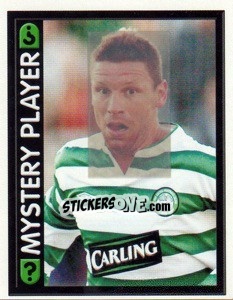 Figurina Mystery Player - Scottish Premier League 2003-2004 - Panini