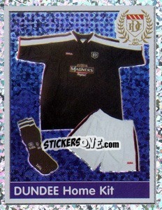 Sticker Dundee Home Kit - Scottish Premier League 2003-2004 n. 80 - Panini