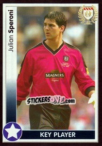 Sticker Julian Speroni - Scottish Premier League 2003-2004 n. 84 - Panini