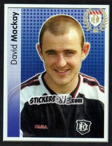 Cromo David Mackay - Scottish Premier League 2003-2004 - Panini