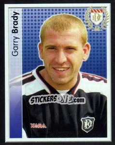 Sticker Garry Brady - Scottish Premier League 2003-2004 n. 98 - Panini