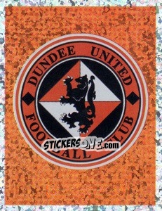 Sticker Dundee United Club Badge - Scottish Premier League 2003-2004 n. 108 - Panini