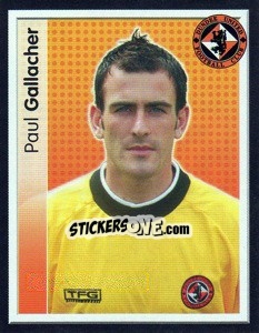 Figurina Paul Gallacher - Scottish Premier League 2003-2004 - Panini