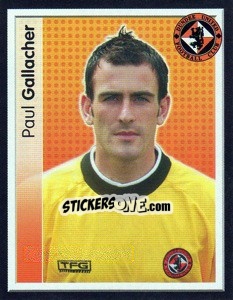 Cromo Paul Gallacher - Scottish Premier League 2003-2004 n. 117 - Panini