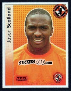 Sticker Jason Scotland - Scottish Premier League 2003-2004 n. 134 - Panini