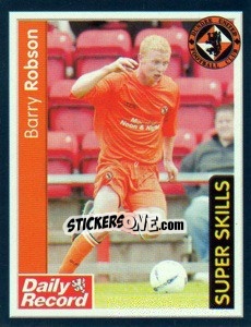 Sticker Barry Robson - Scottish Premier League 2003-2004 n. 135 - Panini