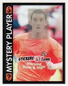 Sticker Mystery Player - Scottish Premier League 2003-2004 n. 137 - Panini