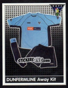 Figurina Dunfermline Athletic Away Kit