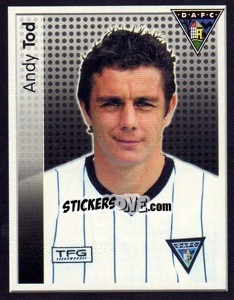 Sticker Andy Tod - Scottish Premier League 2003-2004 n. 153 - Panini
