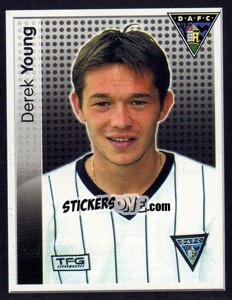 Sticker Derek Young - Scottish Premier League 2003-2004 n. 157 - Panini