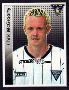 Cromo Chris McGroarty - Scottish Premier League 2003-2004 n. 160 - Panini