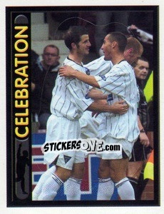 Cromo Celebration - Scottish Premier League 2003-2004 - Panini