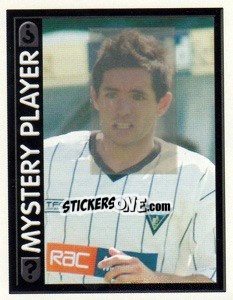 Sticker Mystery Player - Scottish Premier League 2003-2004 n. 168 - Panini