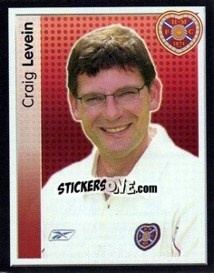Cromo Craig Levein - Scottish Premier League 2003-2004 - Panini