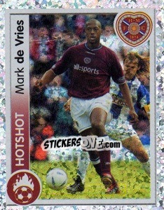Cromo Mark de Vries - Scottish Premier League 2003-2004 - Panini