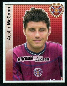 Sticker Austin McCann - Scottish Premier League 2003-2004 n. 181 - Panini
