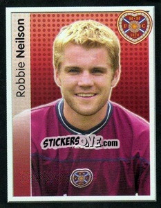 Sticker Robbie Neilson - Scottish Premier League 2003-2004 n. 184 - Panini