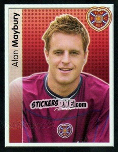 Cromo Alan Maybury - Scottish Premier League 2003-2004 - Panini